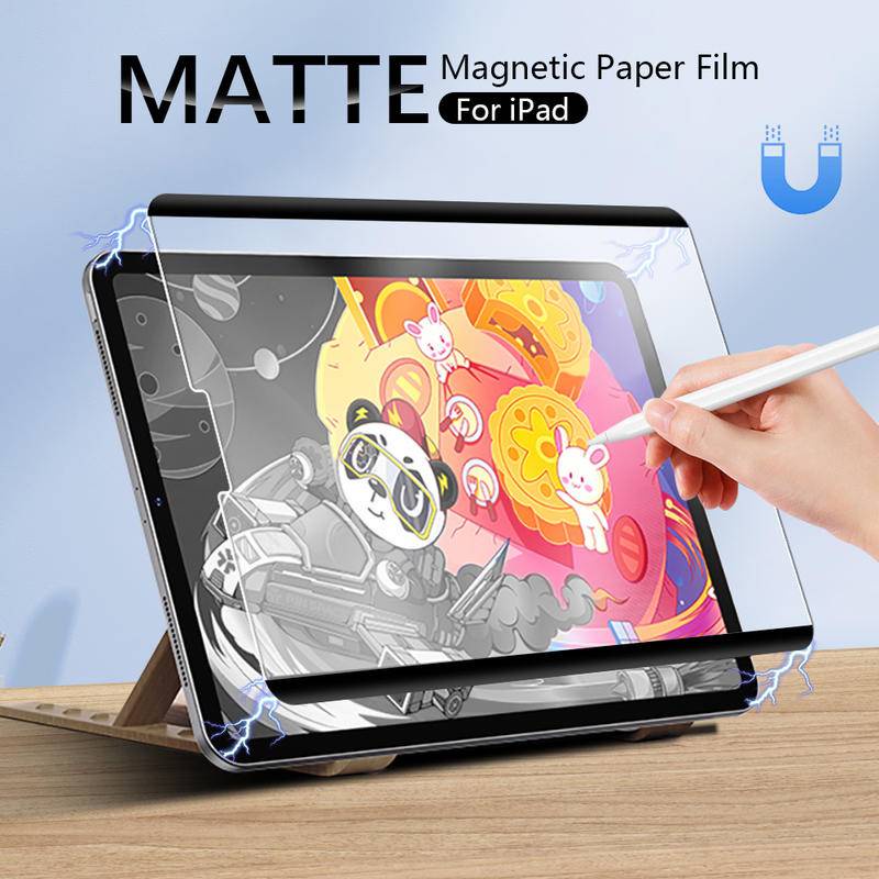 Magnetic Like Paper Film For OPPO Pad 2pelindung Layar Untuk OPPO Pad2 Pad Matte PET Painting Tulis Bukan Kaca