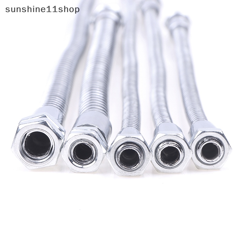 Sho Selang Chrome Selang Posisi Metal M8 M10 Male Metal Tooth Stereotip Tube N