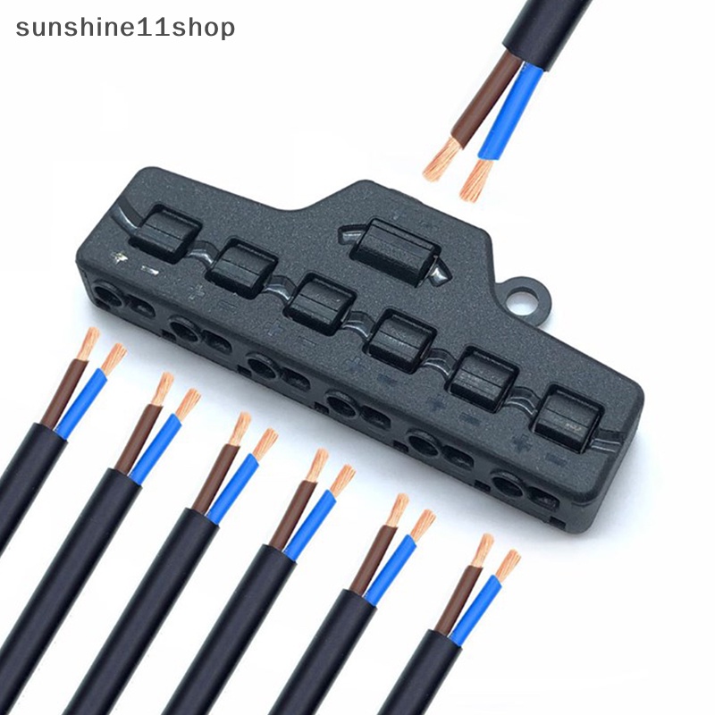 Sho 2pcs Out Line Splitter Quick Low Voltage Wire Splitter N