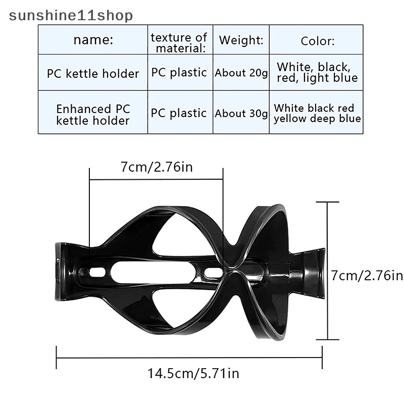 Sho Tempat Botol Air Sepeda Bike Bottle Cage Rak Botol Sepeda Gunung N