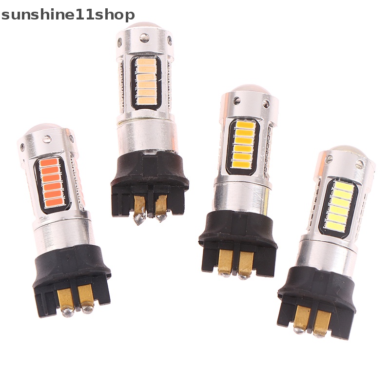 Sho Daytime Running Light 4014lampu Kabut 30smd Kuning Putih Merah Pink 12V PW24W Lampu Bohlam LED Sein N