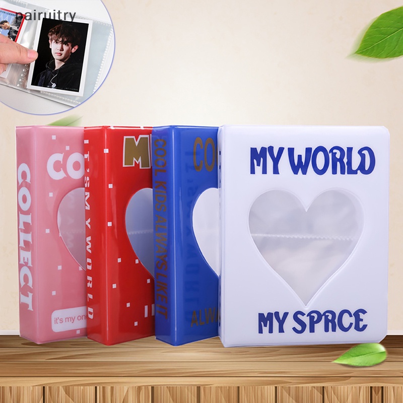 Prt Mini Lucu Berongga Hati Album Foto Love Star Chasing Penyimpanan 3inch Tempat Photocards PRT
