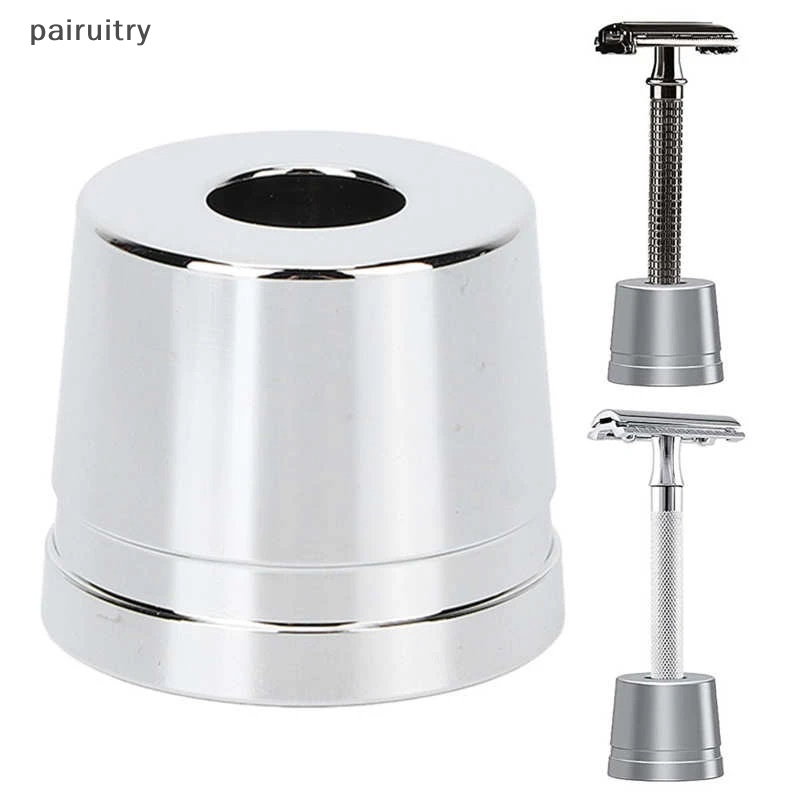 Prt Alat Cukur Jenggot Pria Stand Holder Double Edge Safety Razor Base New PRT