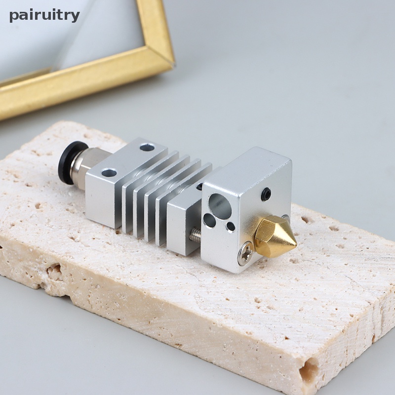 Prt 1Pc All Metal Hotend - Penahan Panas Titanium, Nozzle.4Mm, Pneumatic Coupler PRT