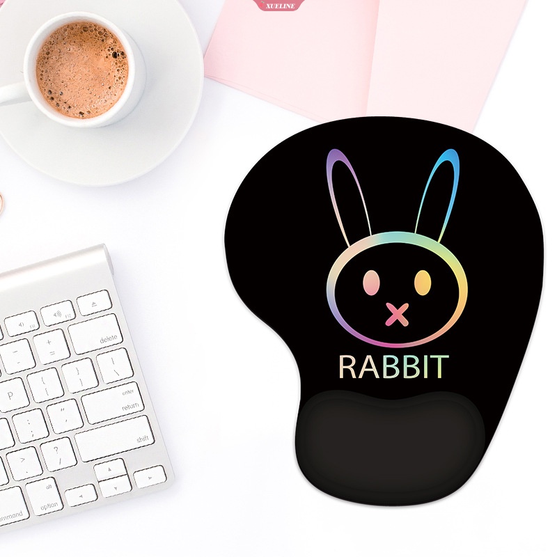 Alas Mouse Kartun Dengan Sandaran Tangan Komputer Laptop Notebook Keyboard Mouse Mat with Hand Rest Mice Pad Gaming Dengan Penyangga Pergelangan Tangan [ZXL]