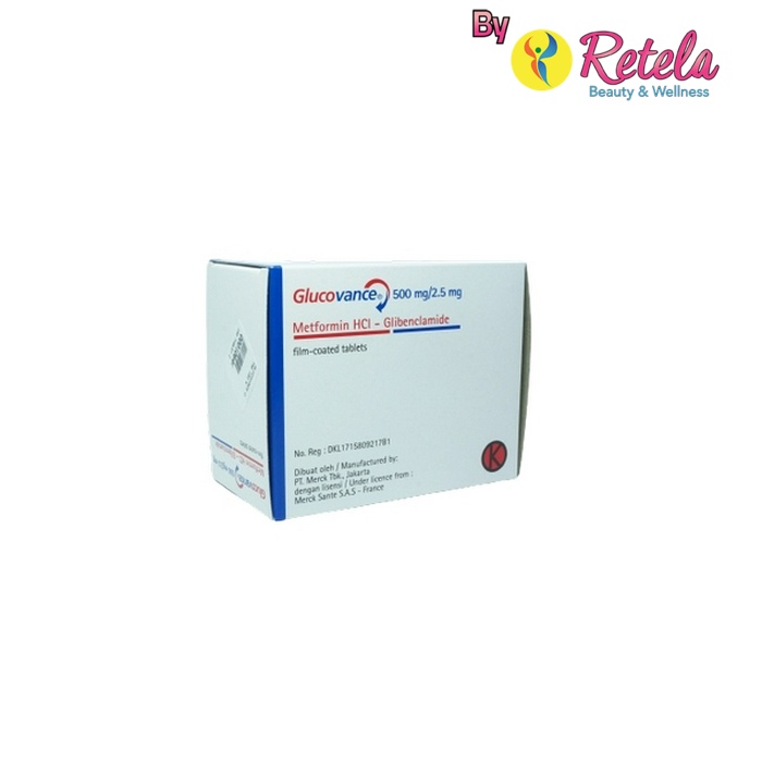 GLUCOVANCE 500/2.5 MG 1 STRIP 10 TABLET