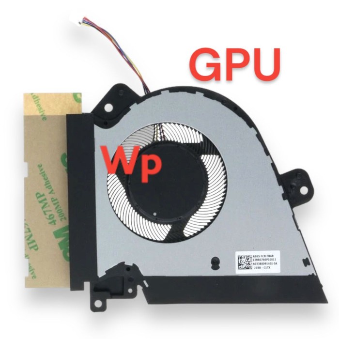 Cooling Fan Kipas Asus TUF Gaming Dash F15 FX516 FX516P FX516PM