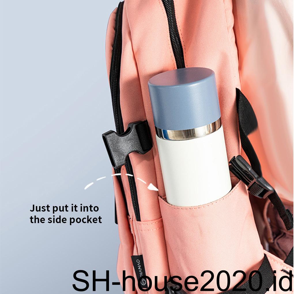 260ml Vacuum Flasks Sekolah Kantor Camping Hiking Travel Thermal Botol Air Indoor Outdoor Minum Kopi Cangkir Mug