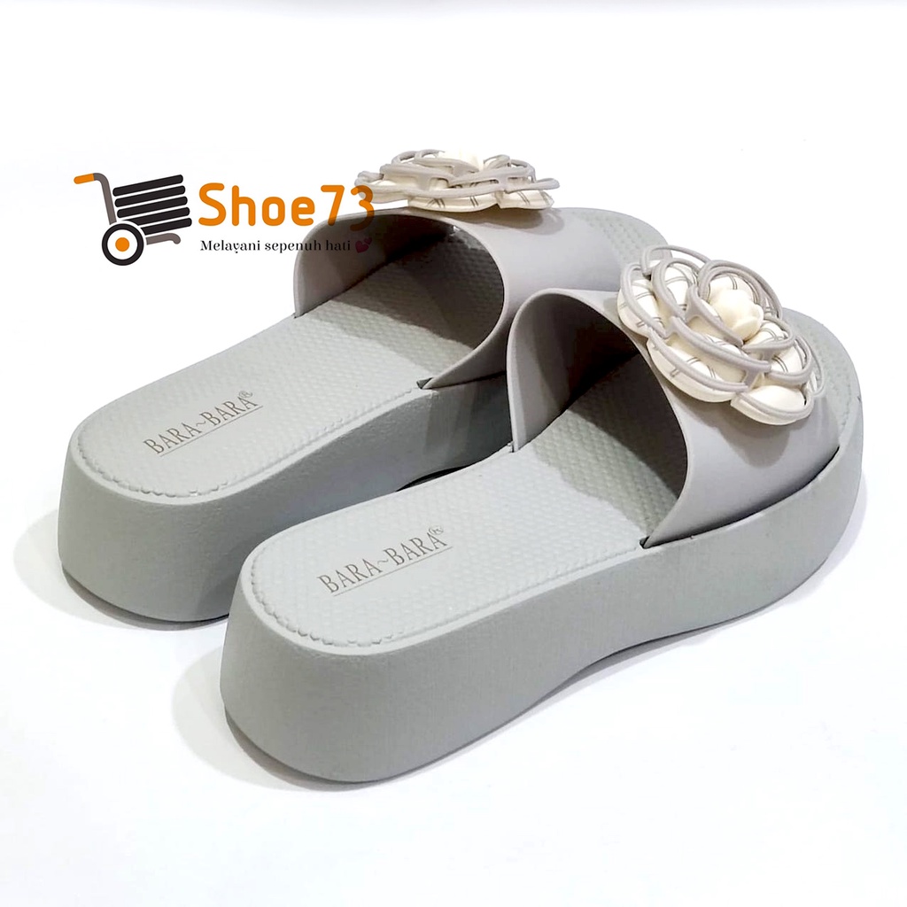 BARA BARA JSL 2203 B-15 SIZE 36-40 ORIGINAL l Sandal Selop silang jelly wanita l Sendal kokop cewek impor