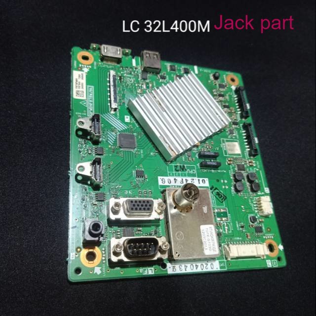 MB TV LCD SHARP LC 32M400M MAINBOARD TV SHARP LC 32M400