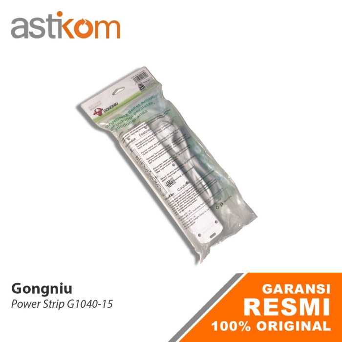Power Strip Gongniu G1040 White