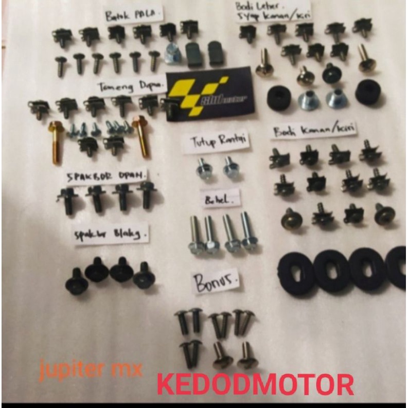 Baut full set jupiter mx new 135