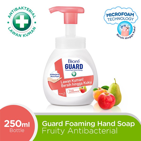 ★ BB ★ BIORE Guard Hand Soap Antibacterial Botol 250ml - Fruity &amp; Fresh - Sabun Cuci Tangan