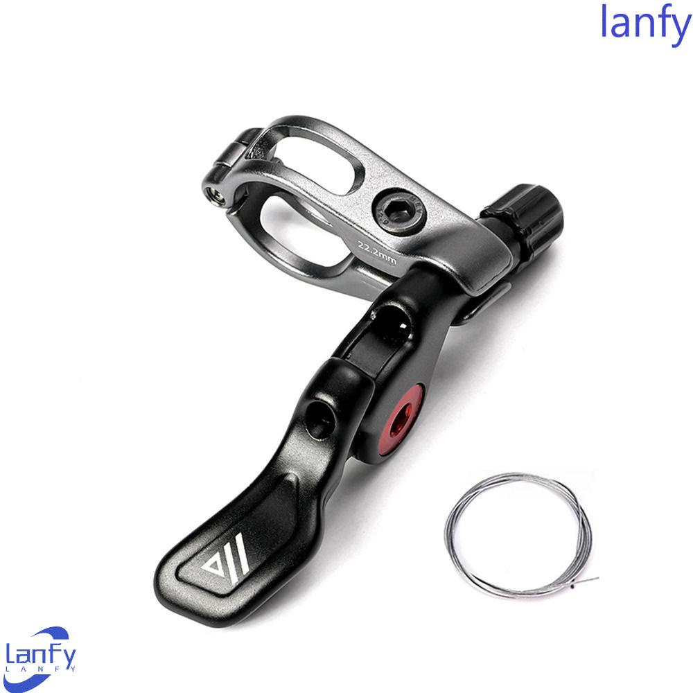 Lanfy Sepeda Dropper Line Controller Adjustable Kursi Tabung Controller Wire Control Switch Sepeda Seat Post Adjustable Bike Aceessories Sepeda Part Seatpost Remote Wire Control