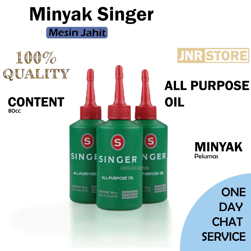 Minyak Purpose Mesin Jahit Singer Bisa Untuk Berbagai Hal 80ML