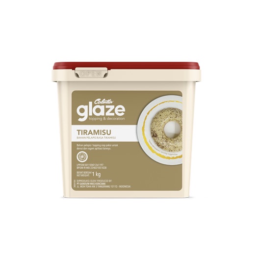 

[New Arrival] Colatta Glaze - Tiramisu 1kg