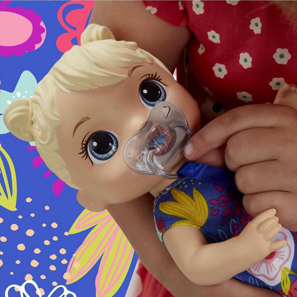 BABY ALIVE Lil Sounds Blonde Boneka Hasbro E3690 Sound