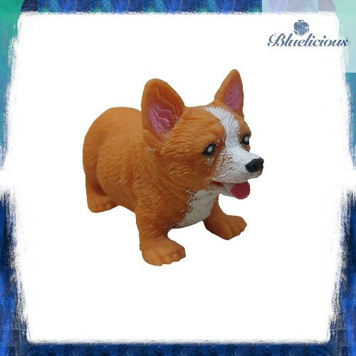 Squish & Squash Dog - Mainan anjing Squishy - Stress Relief Toys - Corgi