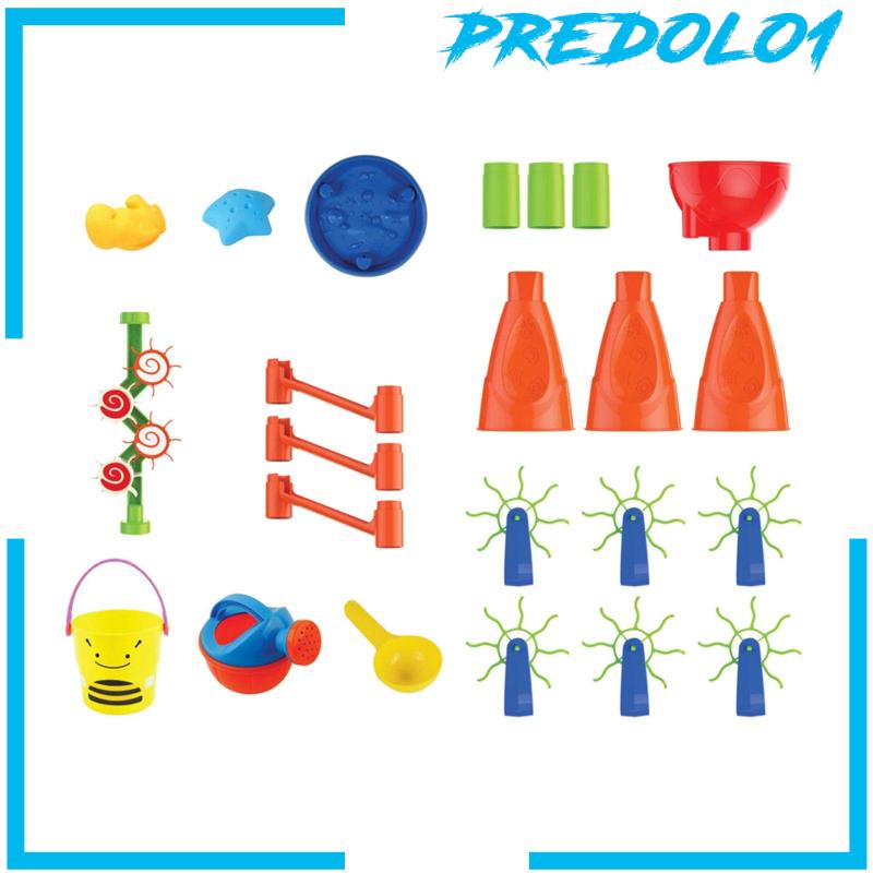 [Predolo1] 32pcs Mainan Musim Panas Pantai Anak-Anak Sandbox Table Activity Table Summer Outdoor Toy