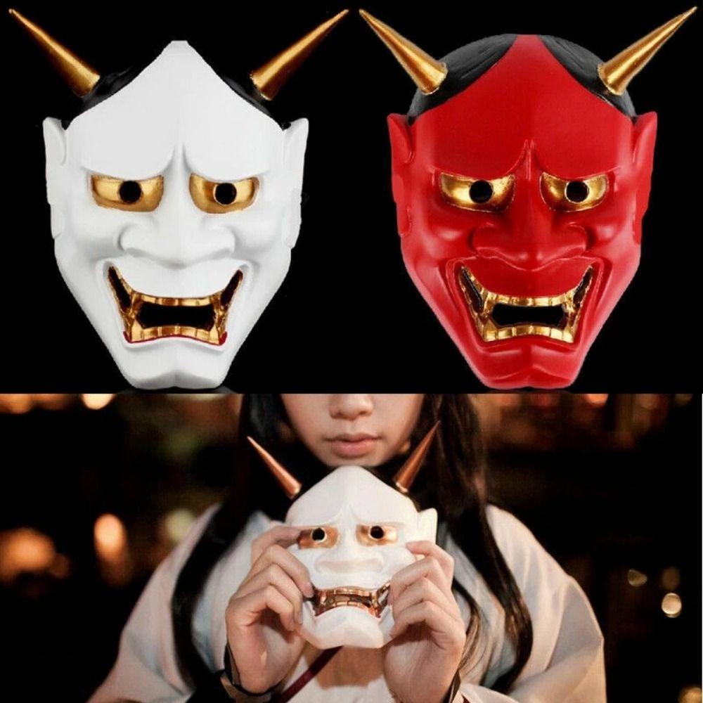 【 ELEGANT 】 Topeng Halloween Kreatif Simple Cosplay Pesta Cosplay Aksesori Halloween Mainan Untuk Wanita Pria Kostum Prop