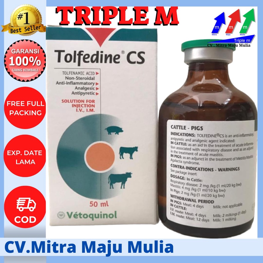 TOLFEDINE CS 50 ml anti radang anti inflamasi