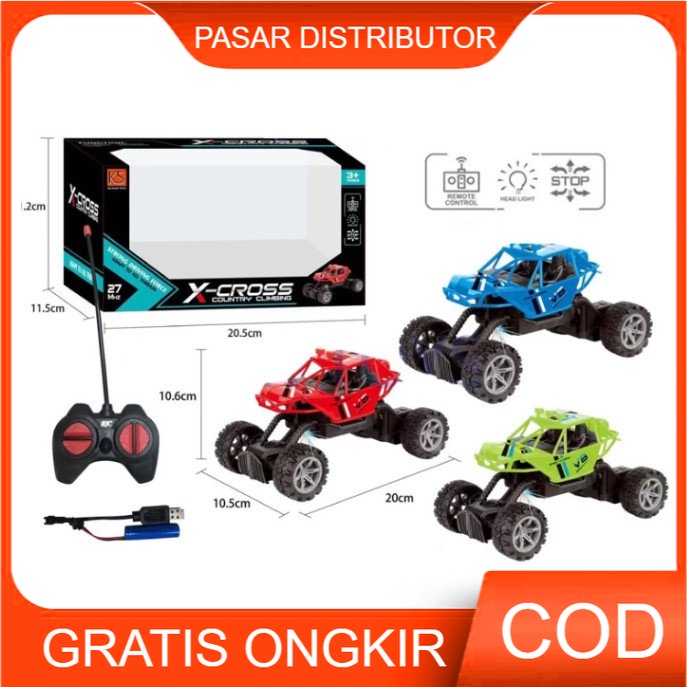 Mainan Anak RC X-CROSS COUNTRY CLIMBING / 752-F6-2462B Mobil RC Anak Mobil Remote Control