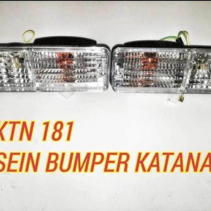 Lampu sein bumper kristal jimny katana.