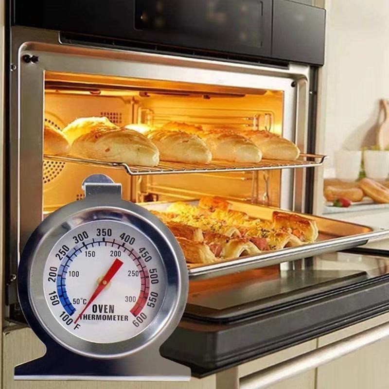 Eulala Owuri Termometer Oven Gas Tangkring Kompor Dapur Thermometer Stainless Steel Temperatur 300 Celcius