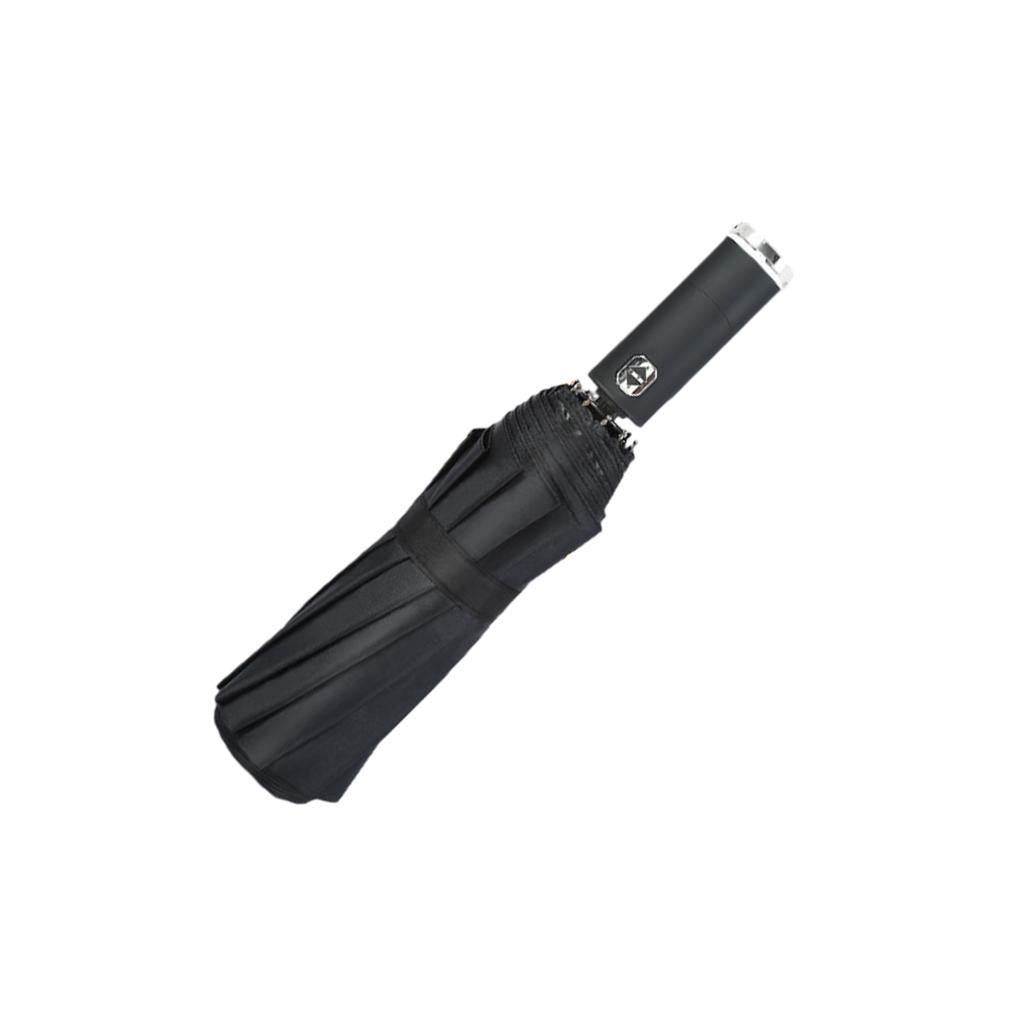 Payung Lipat Dengan Senter LED Garis Reflektif Tahan Angin Payung UV Parasol Waterproof Sunproof Pelindung Matahari Sun Rain Day