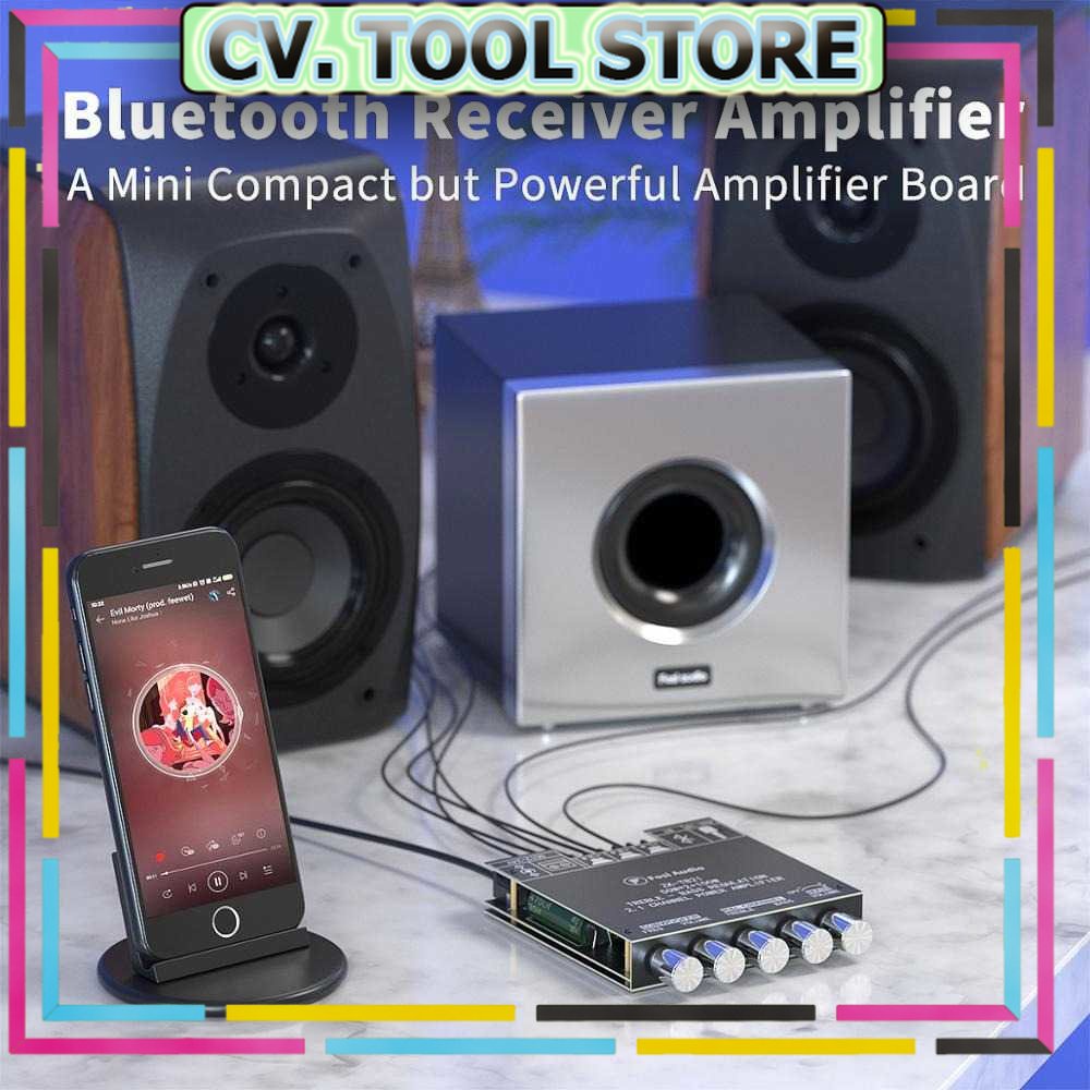 TOOL STORE - Fosi Audio Bluetooth 5.0 Amplifier 2.1 2x50W + 100W Subwoofer - TB21