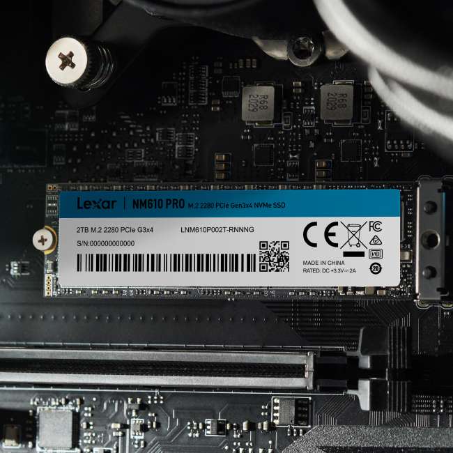 SSD Lexar NM610 PRO 1TB 2TB - SSD M.2 NVMe PCIe Gen 3x4