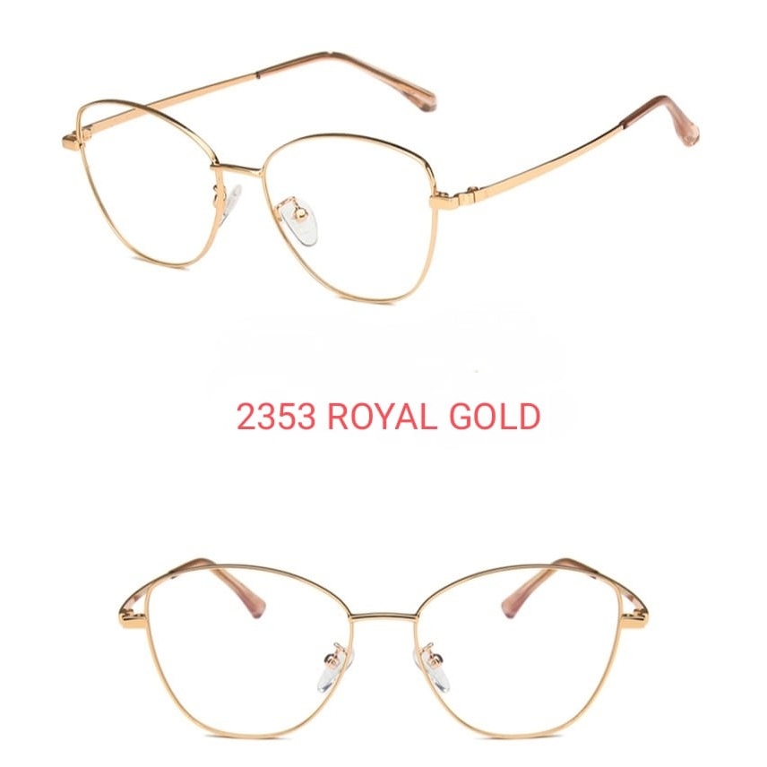 Kacamata Korea Minus 2353 Kacamata AntiRadiasi, Kacamata AntiBlueray, Kacamata Bluecromic, Kacamata Normal, Kacamata Kotak, Kacamata Cat Eye / BS