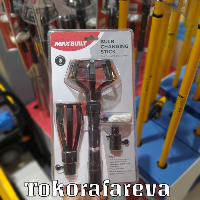 Tongkat Lampu / stik lampu aluminium 3 meter Max built