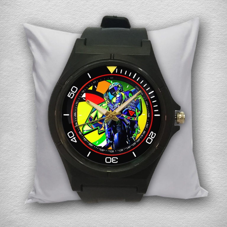 Jam Tangan  Logo VR 46 Art 02 Premium Custom