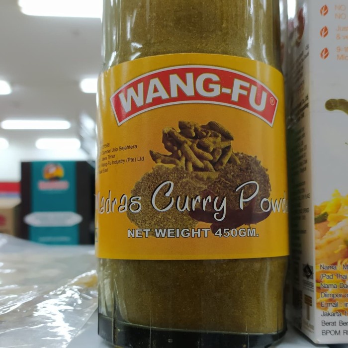 

New Arrival- wangfu madras curry powder 450gr