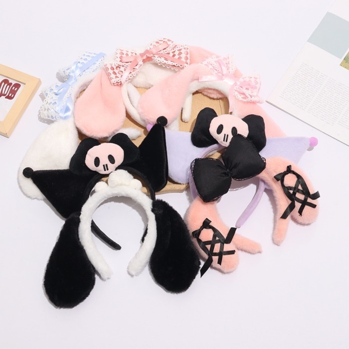 Bando Kuping Kelinci Panjang Murah Bando Korumi Cosplay Kostum Boneka Harga Grosir Termurah