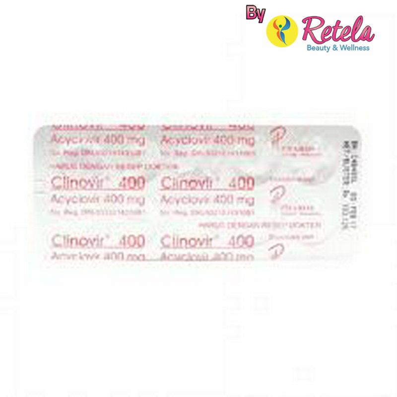 Clinovir 400mg Tab 10`S