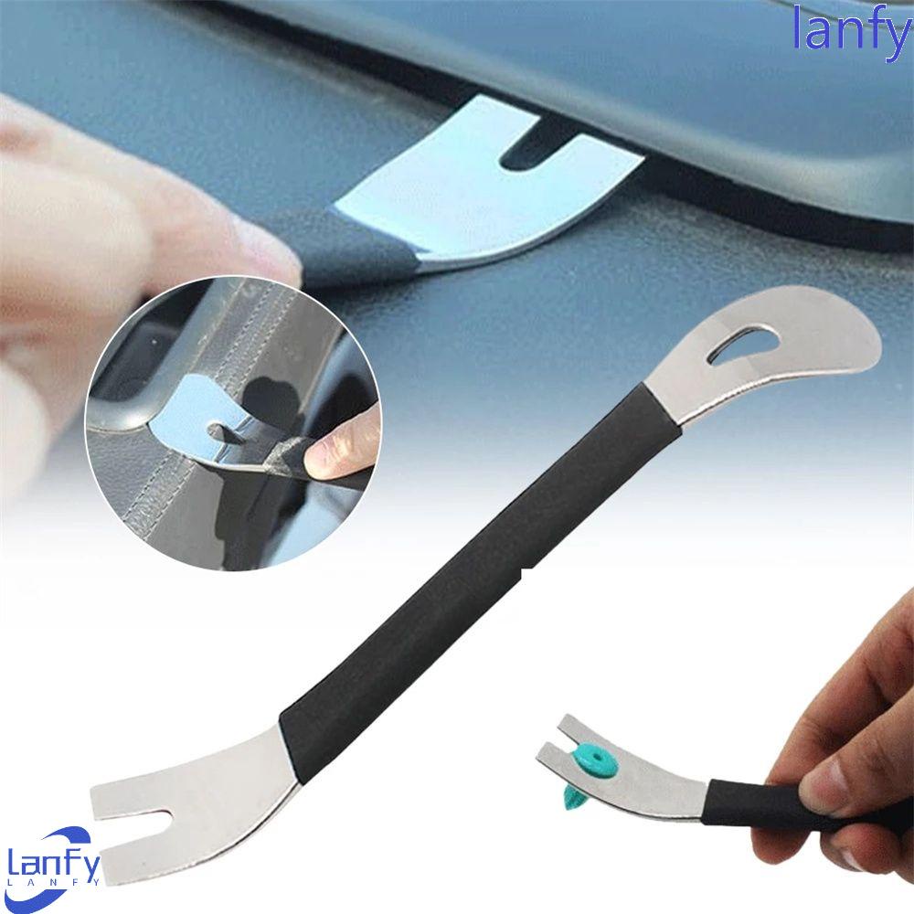 Lanfy Alat Pelepas Lis Auto Mobil Tahan Lama Terminal Pengikat Remover Pry Tools Terminal Audio Untuk Panel Pintu Mobil Trim Puller Pry Bar