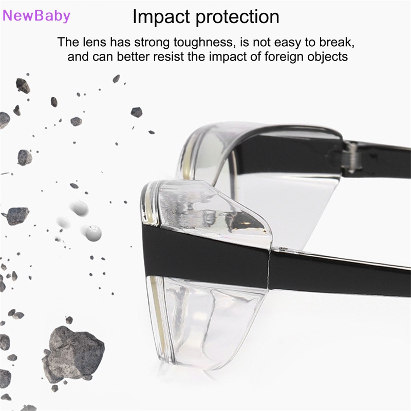 Newbaby Kacamata Anti Angin, Pasir,Smog Frame Kacamata Anti-Blue Light Blocking Eyewear ID