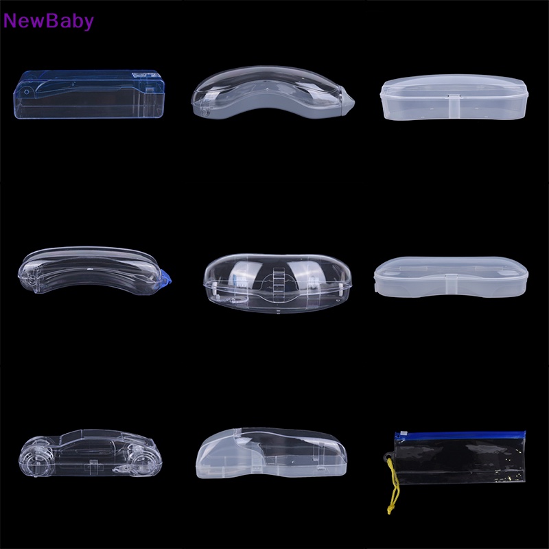 Newbaby Portable Swimmming Goggle Packing Box Plastik Case Swim Anti Fog Protection ID