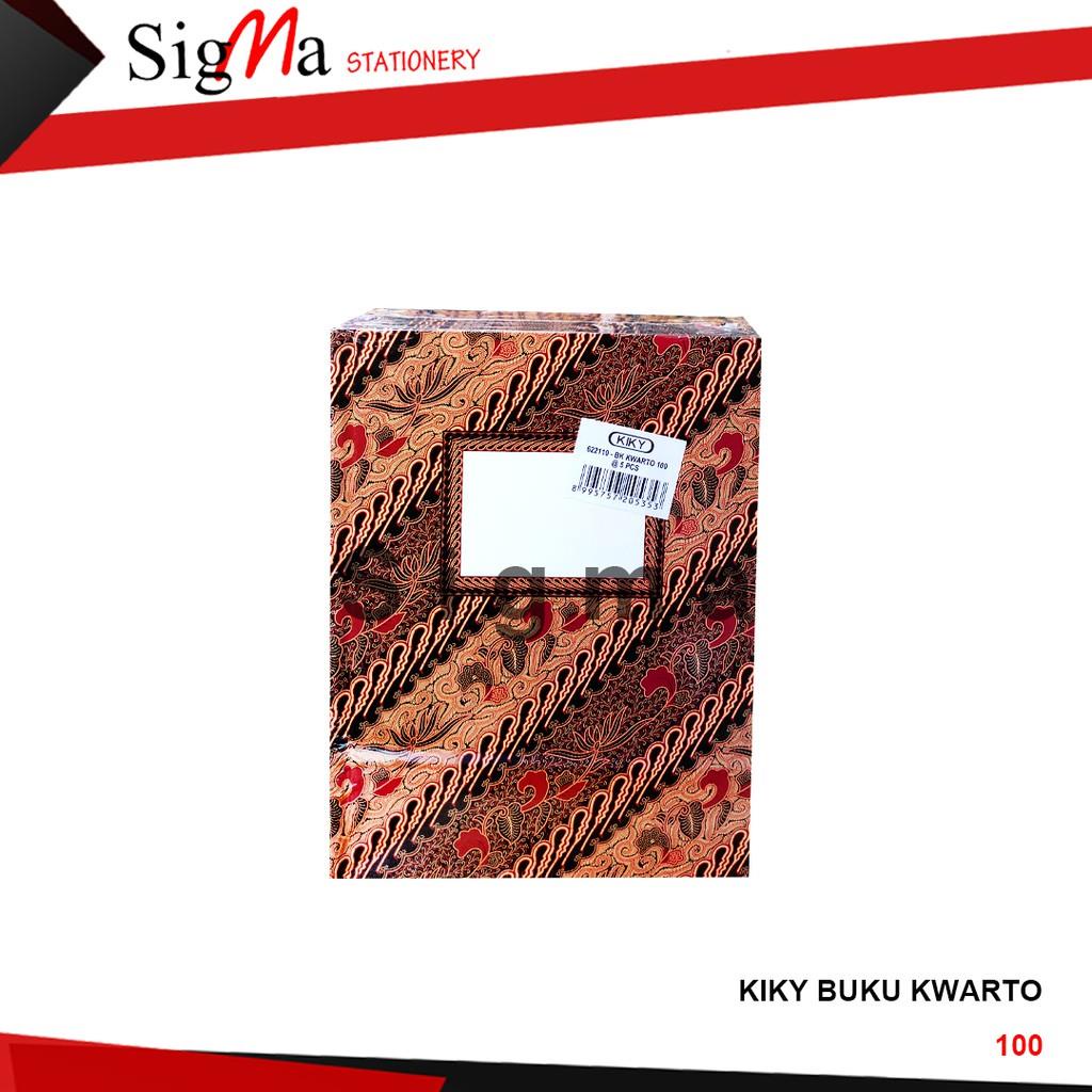 

Buku Hard Cover Kwarto KIKY isi 100 lembar (Pcs)