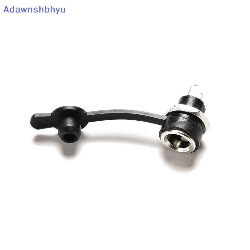 Adhyu 1pc Soket DC Tahan Air 5.5 x2.1mm Colokan Jack Power Female Mount Konektor ID