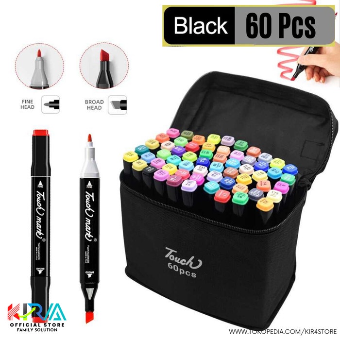

Spidol Pen Warna Color Gambar/Tulis-Marker-Stabilo Dual Side Drawing - 24 pcs