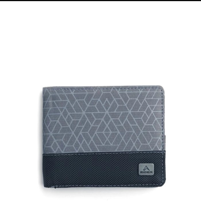 EIGER Original geometrica short wallet dompet pria