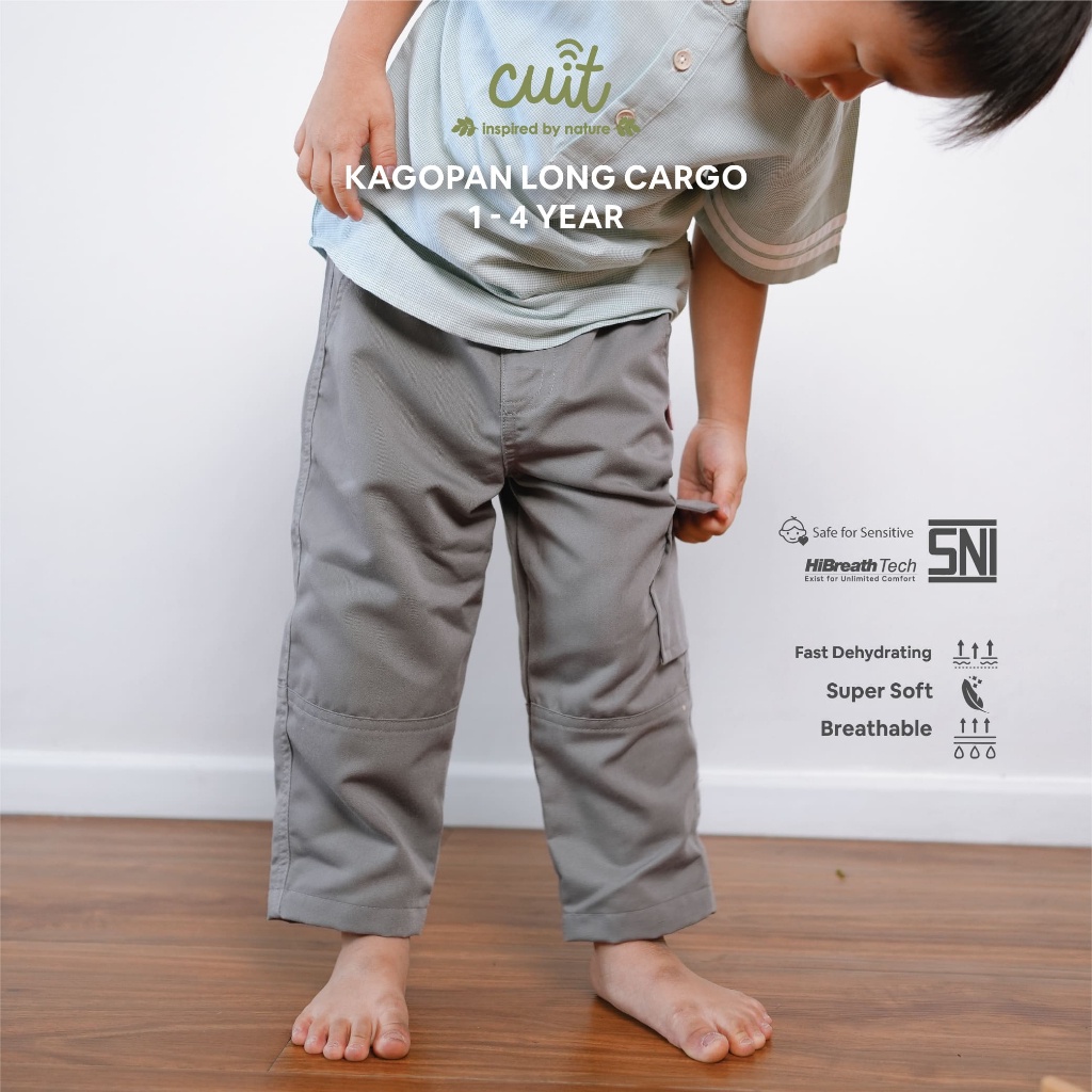 Cuit Baby Kagopan Long Cargo Pants | Celana Anak