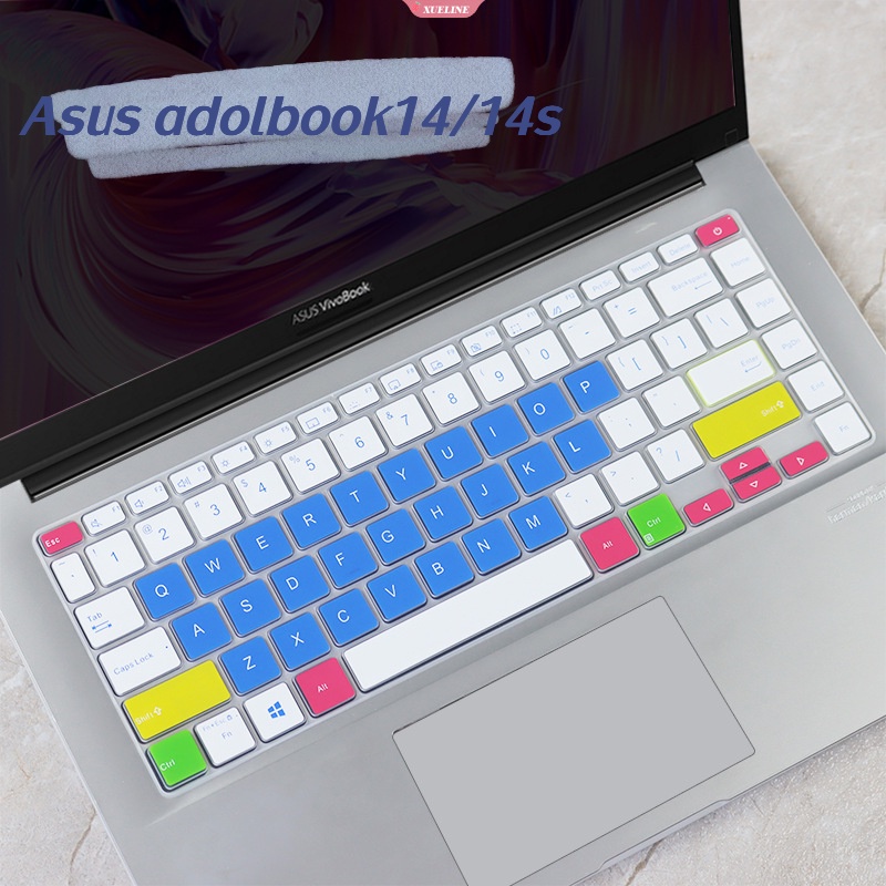 Skin Pelindung Cover Keyboard Silikon Asus adolbook14/14s Lembut Untuk S14 K413E K413EA A413E M413I M433I S433EA S433FL [ZXL]