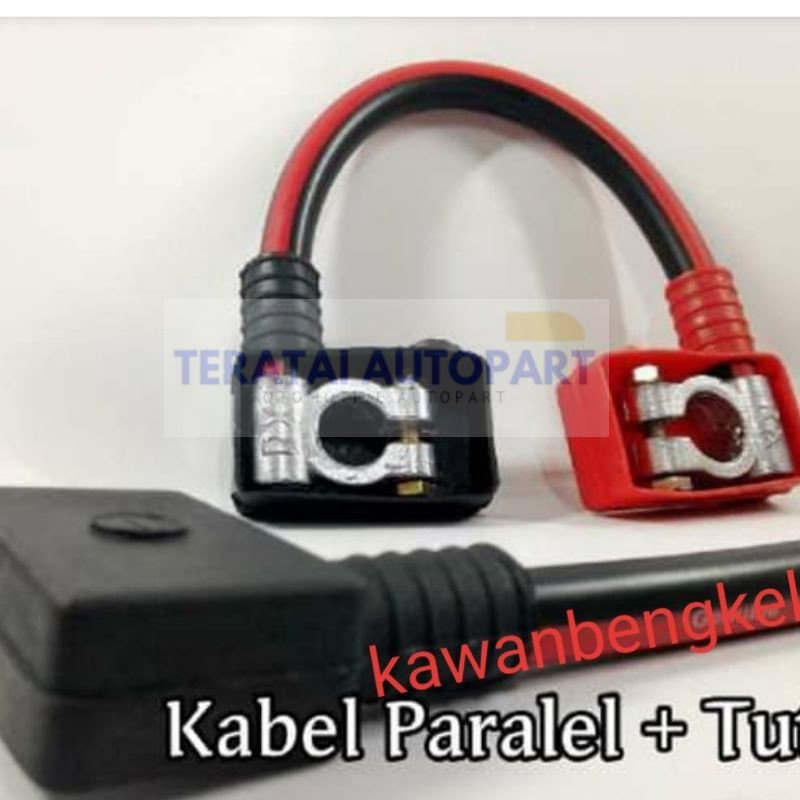Kabel aki pararel kabel sambung aki 24 VOLT/12 VOLT REALPICT