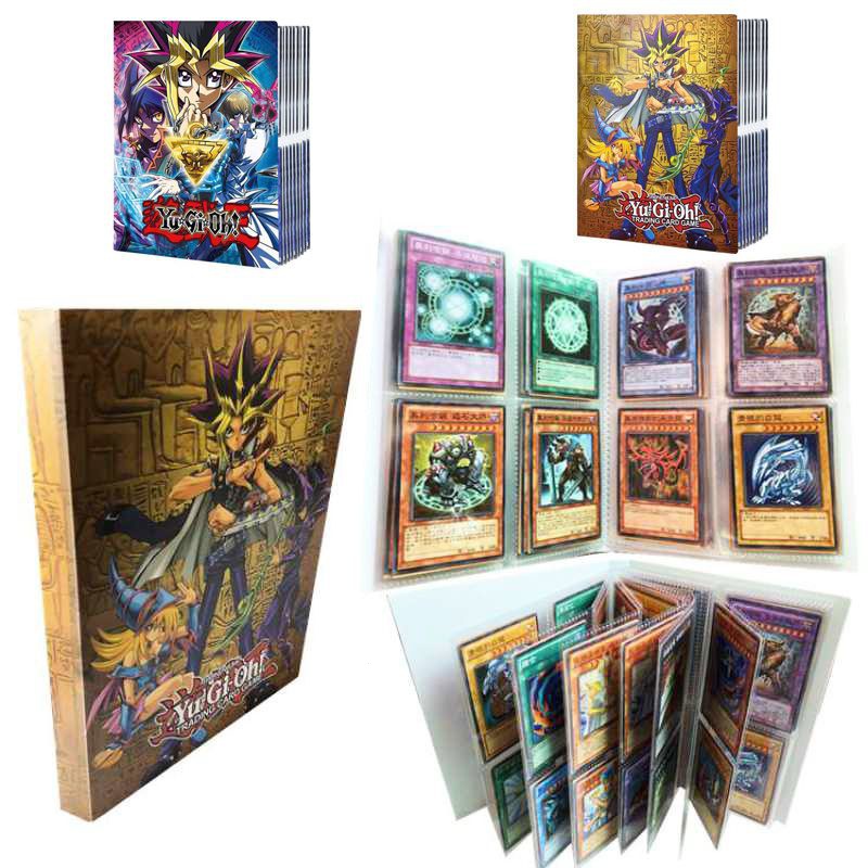 Album Pengikat Holder Kartu Kapasitas Yu Gi Oh 20halaman Yu-Gi-Oh! Board Game Book Sleeve/Kaos Game Lengan Pendek/Kaos Game Lengan Pendek