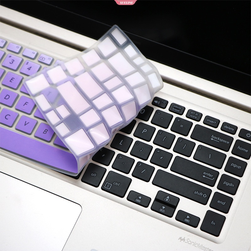 Film Pelindung Cover Keyboard Notebook Laptop Silikon 14inci Untuk ASUS U5100UQ S5100UA X510UQR UX580 A505 K505B X505BP X510U [ZXL]