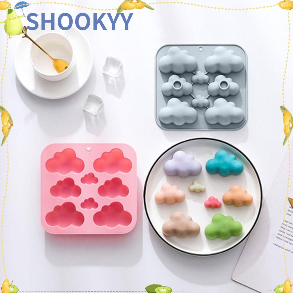 Chookyy Clouds Silicone Mold DIY Cetakan Sabun Dekorasi Liburan Cetakan Kue Coklat